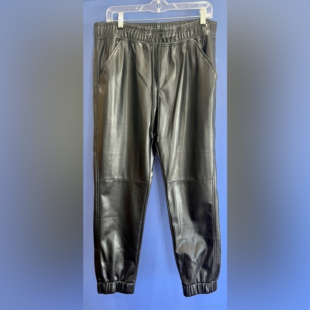 BB Dakota Steve Madden Faux leather joggers